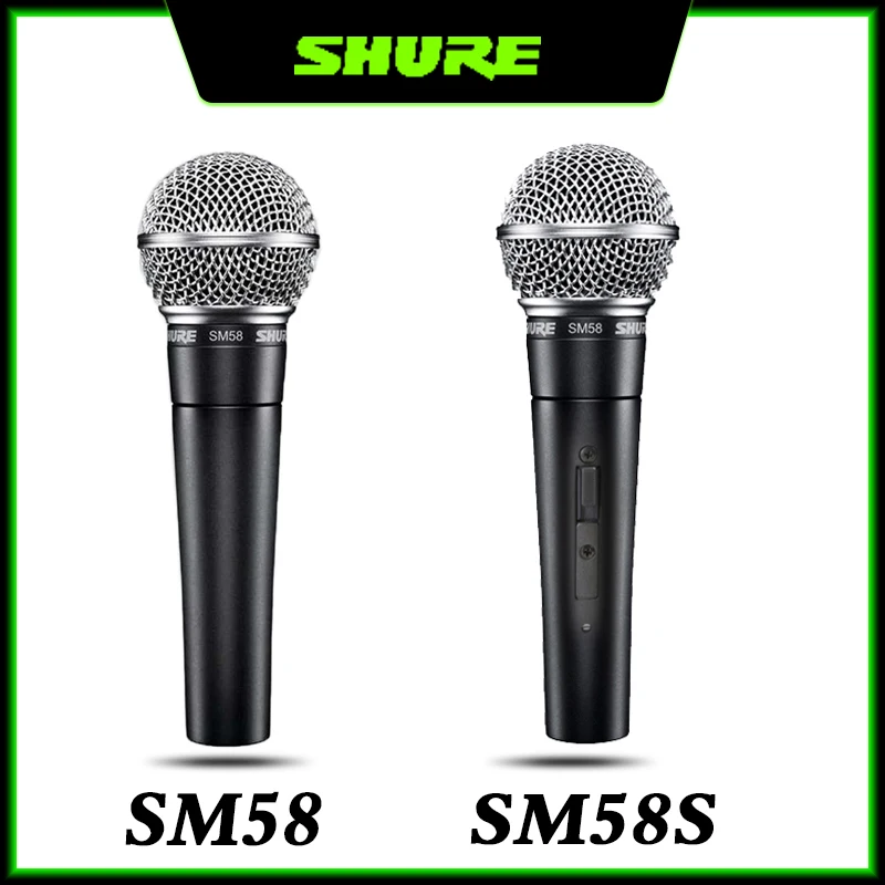 Микрофон Shure SM58/SM58S проводной профессиональный вокальный кардиоидный