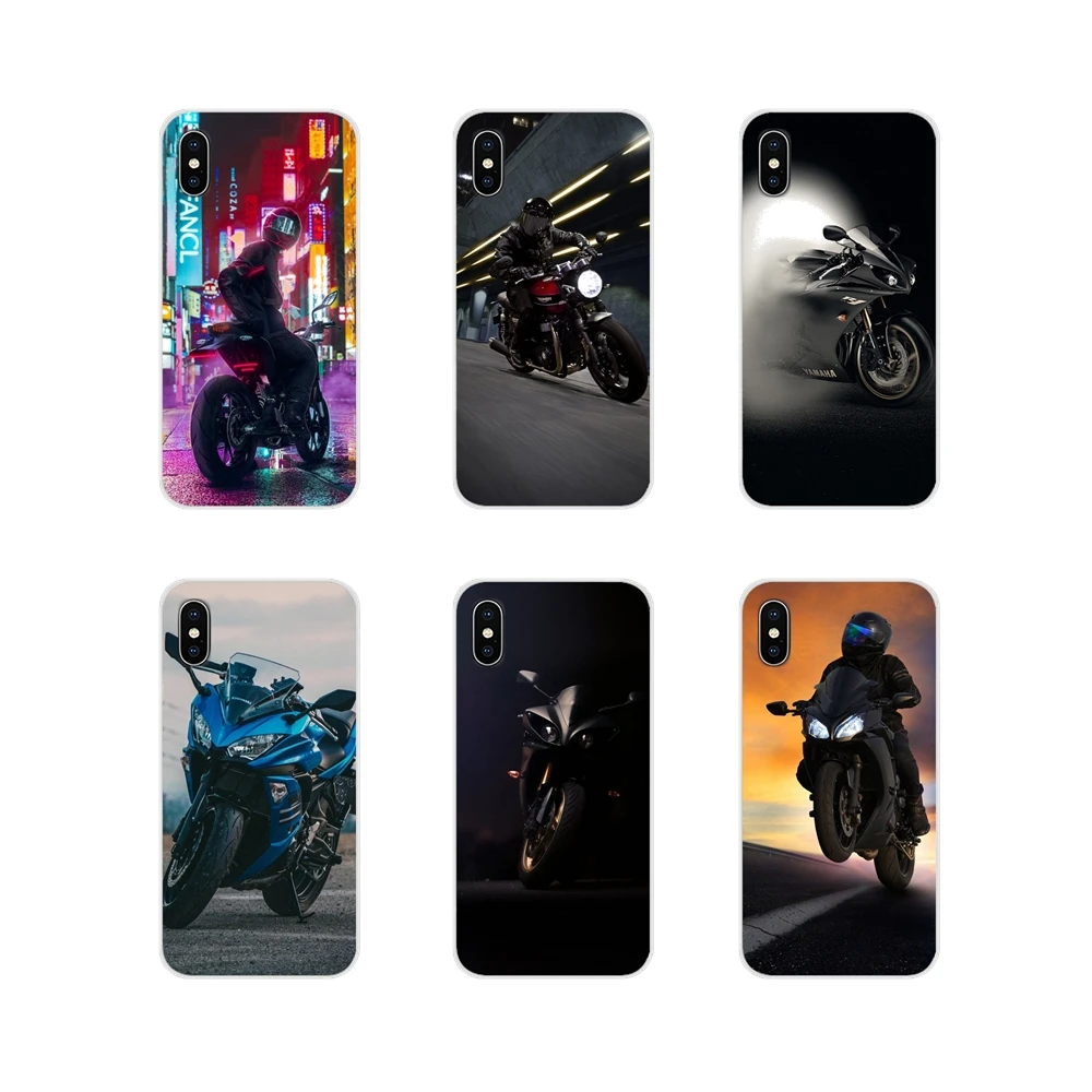 Коллекция Мотоцикл аксессуары телефон оболочки чехлы для Apple iPhone X XR XS 11 12Pro MAX 4S 5S 5C