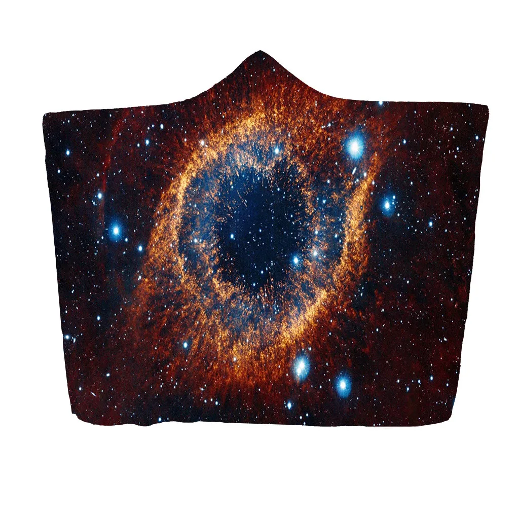 Nebula Universe hoodie blanket Air Conditioner Cover Blanket Velvet Plush Thin Quilt Sofa/bed/plane Travel Bedding Dropshipping