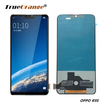 

For OPPO R9S LCD Display + 100% Tested Touch Screen Digitizer Assembly with Frame Factory 5.5 inch White
