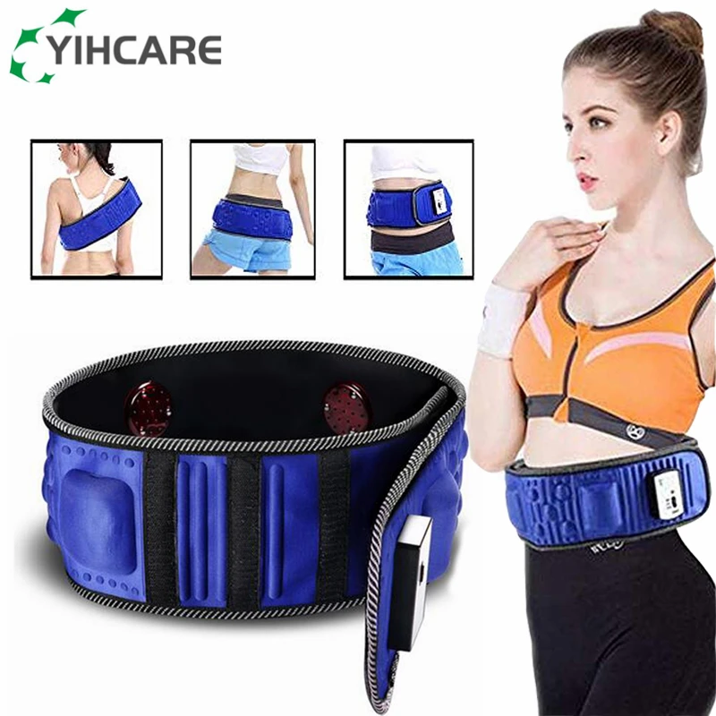 YihCare 220V Electric Vibration Infrared Ray Sauna Waist Slimming Belt