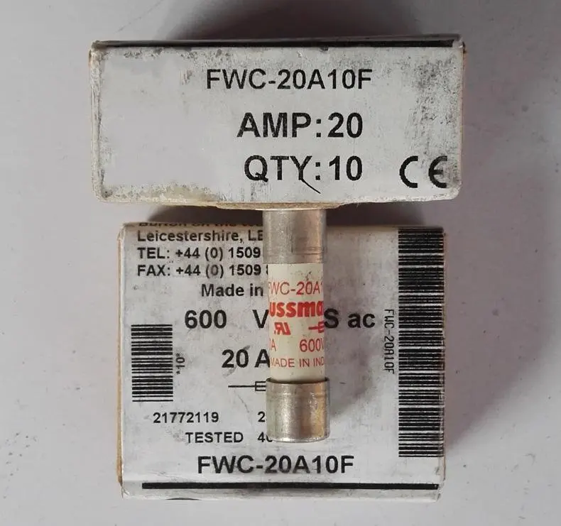 Предохранитель 600VAC 700VDC 10 мм x 38 мм FWC-6A10F 8A10F FWC-10A10F 12A10F 16A10F FWC-20A10F FWC-25A10F 32A10F