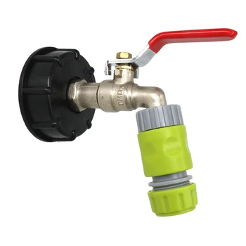 

IBC Tank Tap Adapter Thread Connector Replacement Valve Fitting Parts