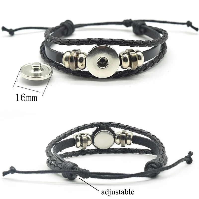 12 Zodiac Signs Leather Bracelet for Men Women Virgo Libra Scorpio Aries Taurus Braided Rope Bracelets Birthday Gift Wholesale