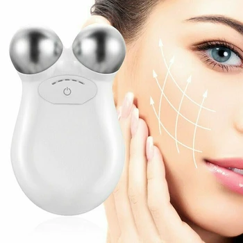 

Face Lift Machine Mini Facial Massager Microcurrent Face Lift Roller Device Skin Tightening Beauty Charging Face Wrinkle Remover