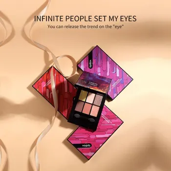 

9-color Shimmer Eye Shadow Lasting Waterproof Anti-fouling And Easy-to-paint Matte Eyeshadow Palette