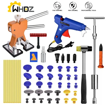

Paintless Dent Repair Puller Lifter Glue Gun Line Board Car Removal Kit