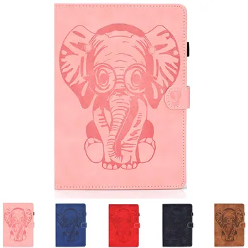 

Print Elephant Case For HUAWEI MediaPad T5 10 AGS2-W09/W19/L09/L03 Honor Pad 5 10.1"Cover Tablet PU Leather Magnetic Stand Shell