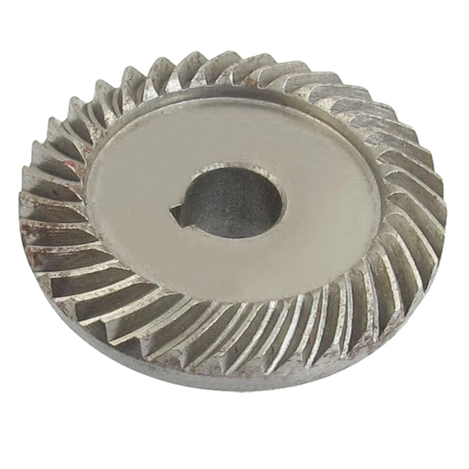 

Hot New Angle Grinder Spare Part Tapered Bevel Gear Set for LG Silver Metal
