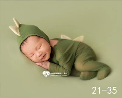 No. 19 Кружевной Костюм для фотосъемки новорожденных, для маленьких девочек, для фотосессии, шапка с рисунком+ комплект комбинезона, одежда, bebe, аксессуары для фотосъемки - Цвет: No. 19