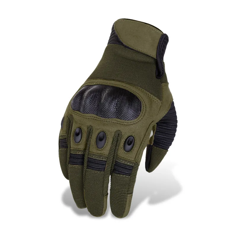 Тактические перчатки с полным пальцем для мужчин и женщин, с сенсорным экраном, для скалолазания на открытом воздухе, для верховой езды, Нескользящие защитные спортивные перчатки из углеродного волокна