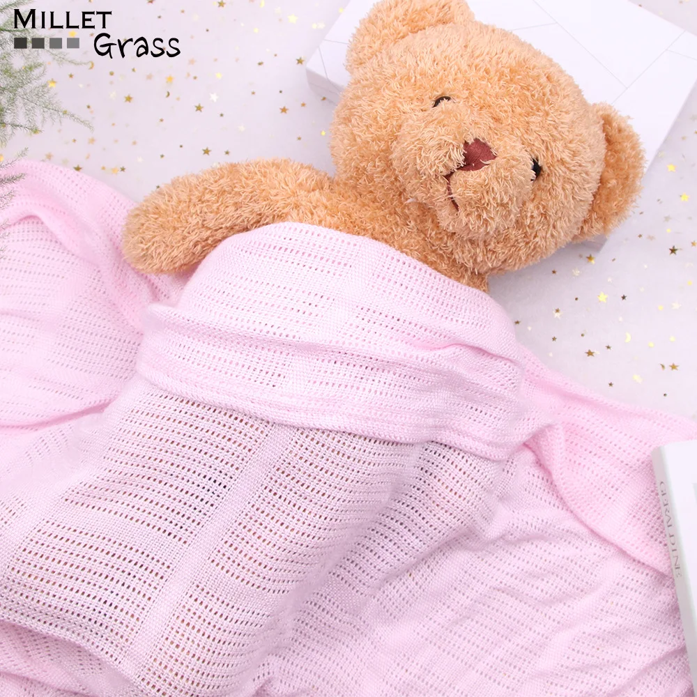 Полое детское одеяло s хлопок, мягкое пеленание, обертывание, слюнявчик для кормления, полотенце, шарф, детские вещи, кондиционер, одеяло, игрушка, коврик