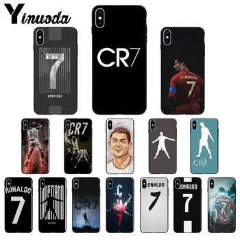 

Yinuoda CR7 logo cristiano ronaldo 7 Football Case for Apple iPhone 8 7 6 6S Plus X XS MAX 5 5S SE XR 11pro max Mobile Cases