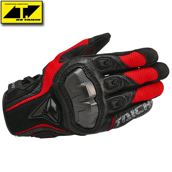 Дышащие moto rcycle перчатки 391 390 moto rbike перчатки кожаные гоночные перчатки luva moto крест перчатки guantes moto - Color: Gold