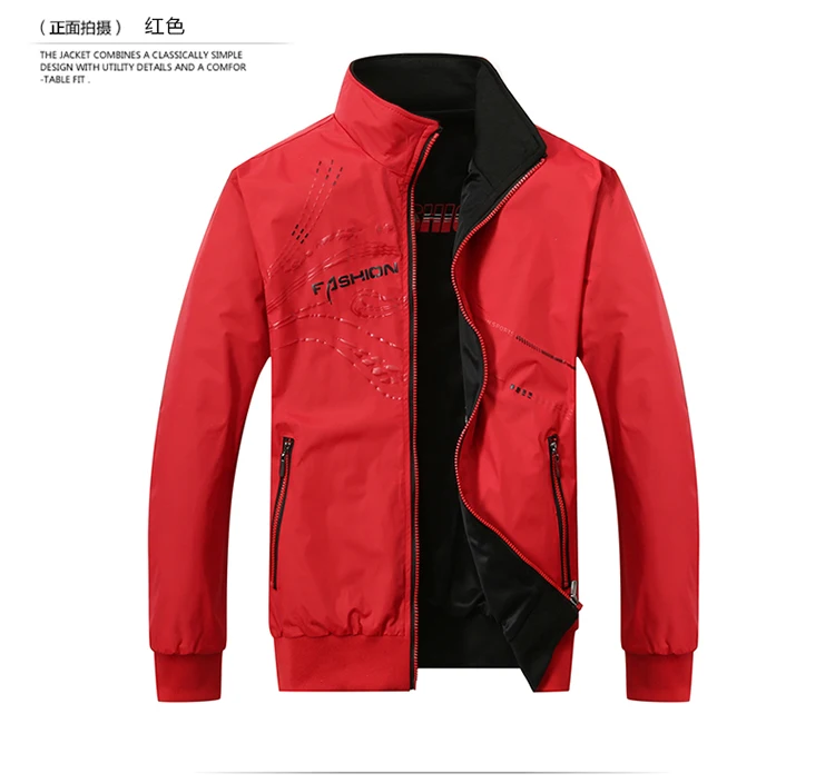Double-sided Sports Jacket Men Waterproof Spring Men Jackets Jackets and Coats Jaqueta Masculina Man Jacket Autumn CC50jk17