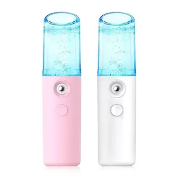 

Mini USB Nano Facial Steamer Sprayer Mister Face Spa Hydrating Moisturizing Skin Care Handy Rechargeable Portable Travel