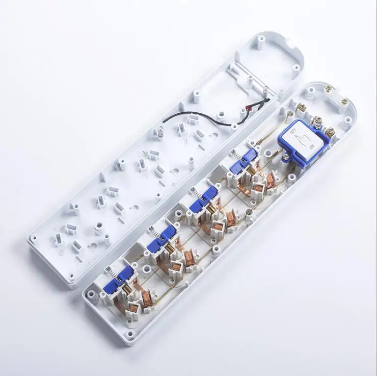 New GB 10A6 Bit Light Included High-Power with Protective Door Power Supply Socket Wireless Inserts And Arranges Household Wirin