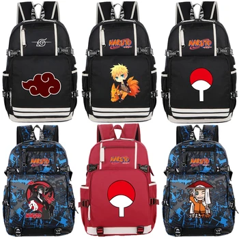 

Anime Naruto Backpack School Backpacks for Teenagers Akatsuki Itachi Sharingan Cosplay Boys Girls Laptop Bags Travel bag Oxford