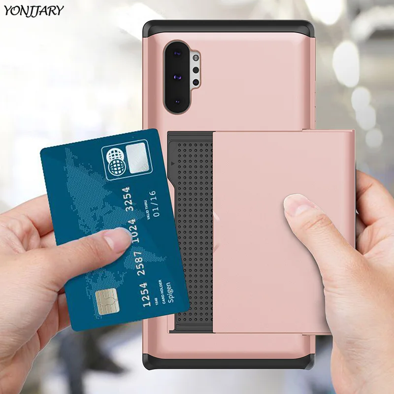 Чехол слайдер для samsung Galaxy S8 S9 S10 Plus 5G чехол S10e Note 8 9 10 Pro с защитой от падения TPU + PC