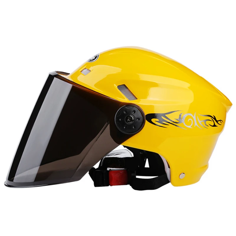 Велосипедный шлем Электрический автомобильный шлем жесткая шляпа унисекс Летний шлем велосипедный шлем - Цвет: as the photo