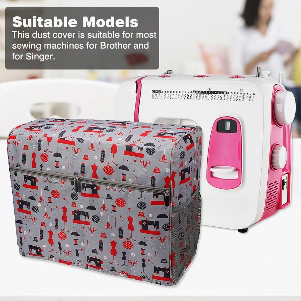 

Oxford cloth Travel Storage Bags Large Capacity Multi-functional Dust Cover of Sewing Machine Bag Sewing Accessories Organizer