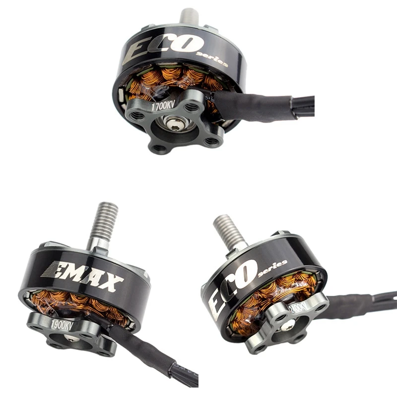 Emax Eco Series 2207 3-6S 1700Kv бесщеточный двигатель для радиоуправляемого дрона Fpv гоночные модели запчасти(1700Kv