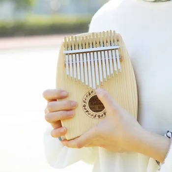 

Veneer 15 Sound Spruce Thumb Piano Kalimba Thumb Piano Finger Piano Easy to Learn Portable Instrument