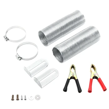 

Car Heater Supply Pipe Bracket Pipe Strap Clamps Screws for Defroster