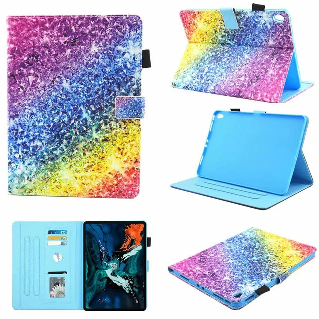 Окрашенный Чехол для iPad Pro 1" Smart Stand Cover Premium из кожи ПУ и ТПУ мягкий чехол для iPad A1934 a797a1980a2013 чехол