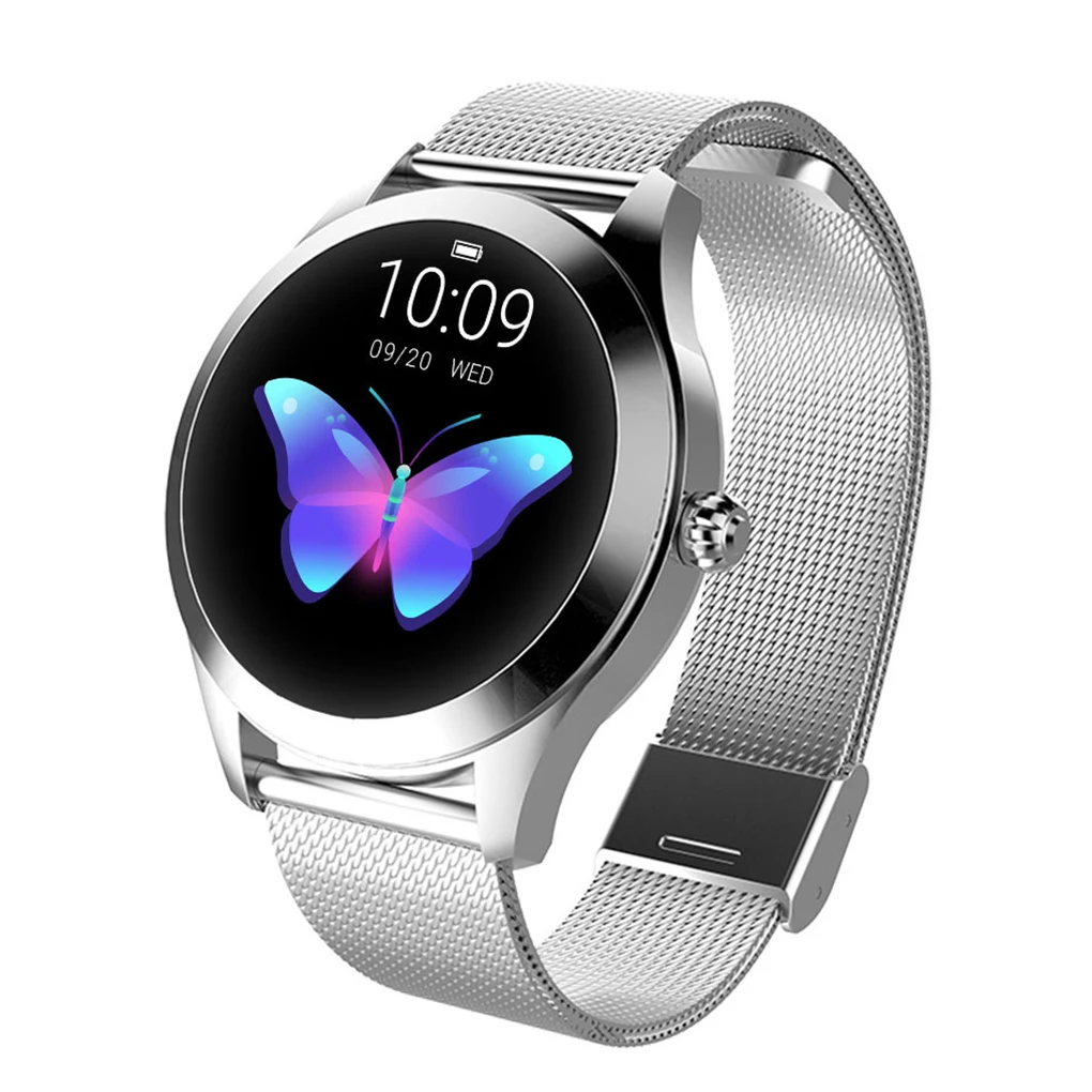 IP68 Водонепроницаемые Смарт-часы для женщин Прекрасный браслет монитор сердечного ритма мониторинг сна Smartwatch подключение IOS Android