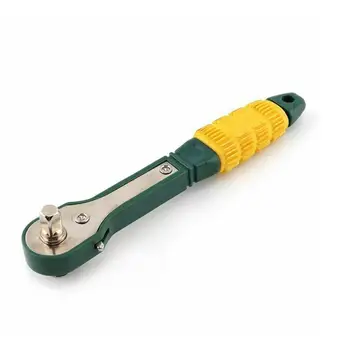 

6.35mm Mini 1/4 Screwdriver Pole Ratchet Socket Tools Repair Tool With Accessory #30 Dual- Wrench Car Hand K1F5