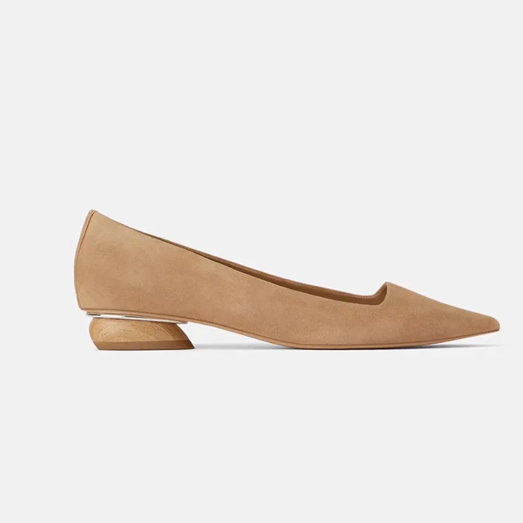 

2019 New Style Shoes Women's Europe And America Spring Pointed-Toe Low-Style Business WOMEN'S Shoes Shallow Mouth Versatile WOME