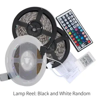 

Multicolor Car Interior Lights Halloween 10M with Remote Control Light Bars Decoration LED Strip Supplies No Waterproof