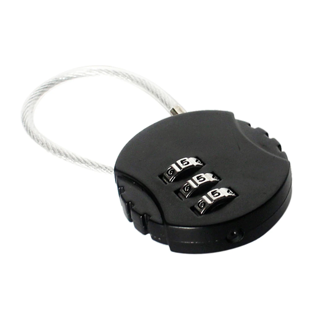 Combination Travel Suitcase Luggage Bag Code Lock Padlock for Reptile Fish Tank