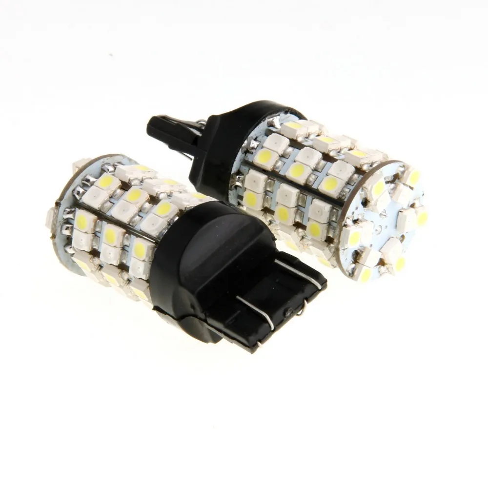 2 шт. Автомобильные светодиодные лампы POSSBAY 60SMD T20 1210|Передние LED-фары для авто| |