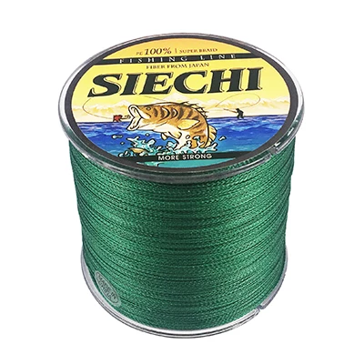 Green 500 м SIECHI бренд Soperpower серия 4 нити супер сильная японская мультифиламентная ПЭ плетеная леска 12-83LB - Цвет: Green