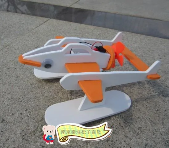 

Flying Fish Electric Bionic Robot Sea Gliding Educational Assembled Ecology Popularization of Science Assembling Set
