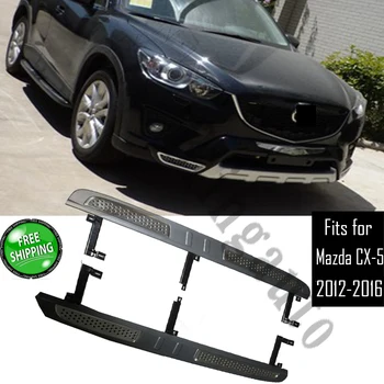 

Fits for M azda CX-5 CX5 2012-2016 2Pcs left right running board side steps nerf bar car pedal side stairs