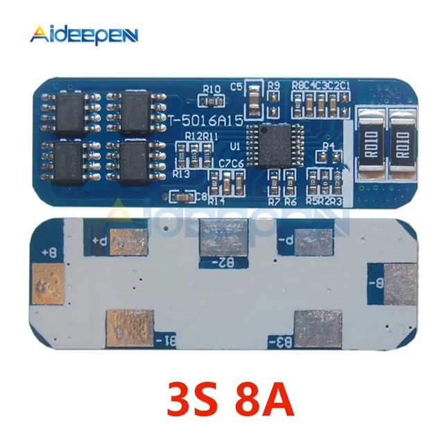 5016A15 BMS 3S 8A Li-ion