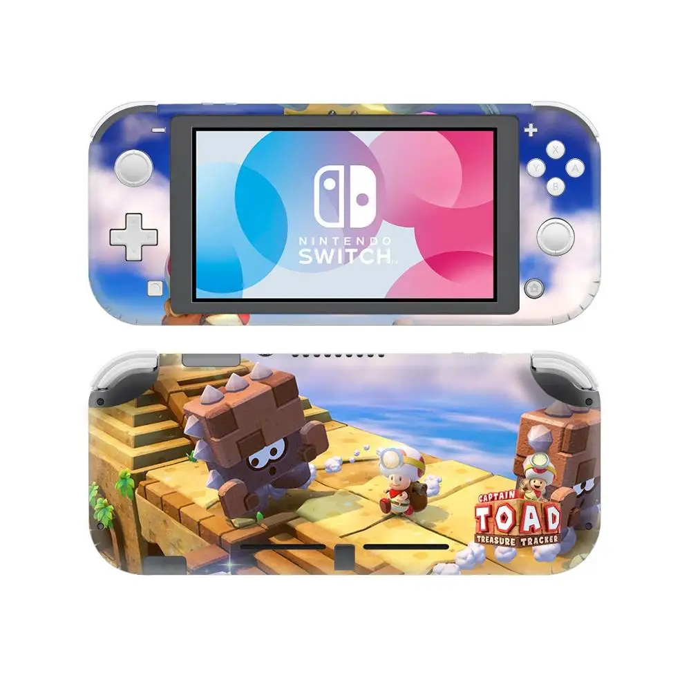 Бесцветный NS NX аксессуары виниловая кожа Наклейка для nintendo Switch Lite Защитная крышка наклейка виниловая кожа для кожи наклейка s 0419 - Цвет: Бесцветный
