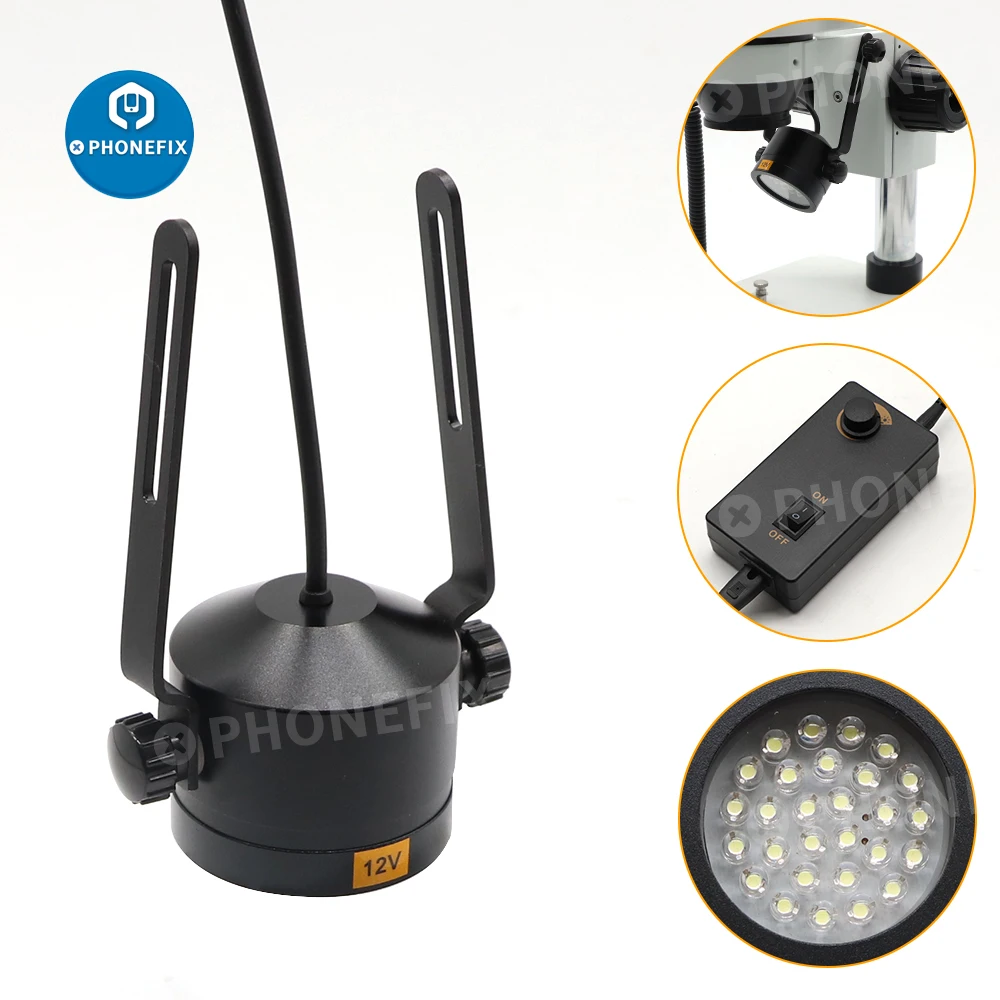 

Настраиваемый прожектор Microscop с 28 светодисветодиодный для ремонта пайки