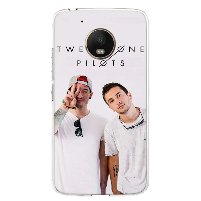 Twenty One Pilots Yellow Cover Phone Case For Motorola Moto G7 G6 G5S G5 E4 Plus G4 E5 Play Power EU Gift Fit Patterned Coque