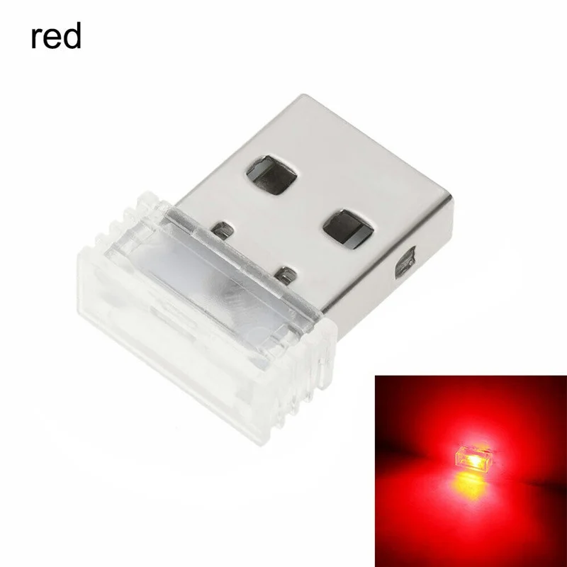 

Small USB Led Light Car Vehicle Interior Lighting Kit Decorative Atmosphere Night Lamp