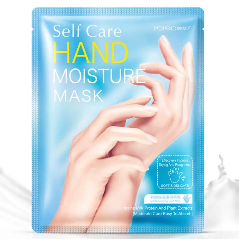 5Pair Hanchan Milk Hand Mask Soft Moisturizing Whitening Anti Wrinkle Remove Hard Dead Skin Hand Spa Skin Care