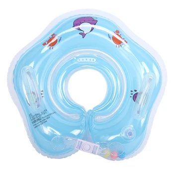 

Swimming Baby Pools Accessories Baby Inflatable Ring Baby Neck Inflatable Wheels for Newborns Bathing Circle