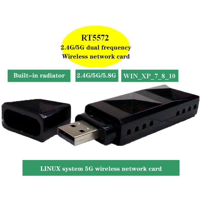 Generic - 2.4G lecteur gratuit Version carte réseau sans fil USB