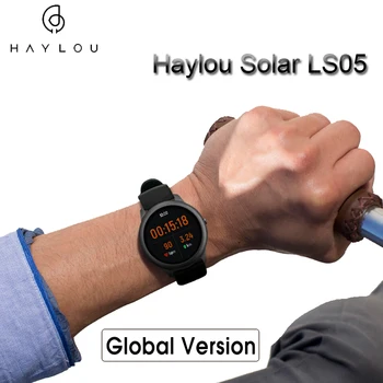 

Haylou Solar LS05 Smart Watch Sport Metal Heart Rate Sleep Monitor IP68 Waterproof iOS Android Global Version For Xiaomi Bracele