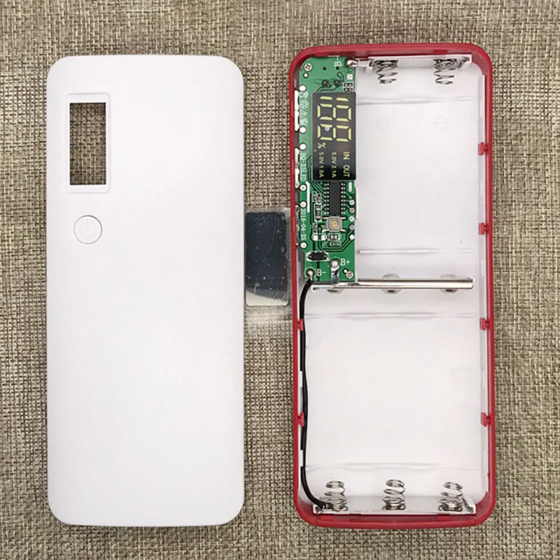 3 USB power bank 18650 Коробка для зарядки аккумулятора цифровой дисплей без сварки портативный внешний аккумулятор чехол Чехол для аккумулятора комплект DIY сборка