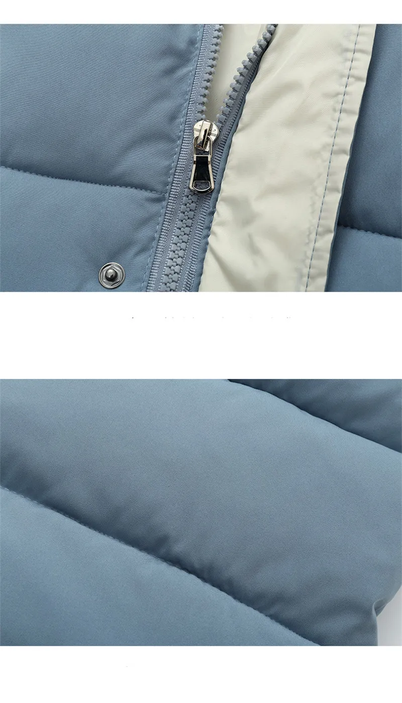 Winter Lange Daunenjacken Herbst Mädchen Jungen Warme Daunenjacke Kinder Kapuzenoberbekleidung Kinder Mäntel Jacken 3-10 Jahre – Detail 20