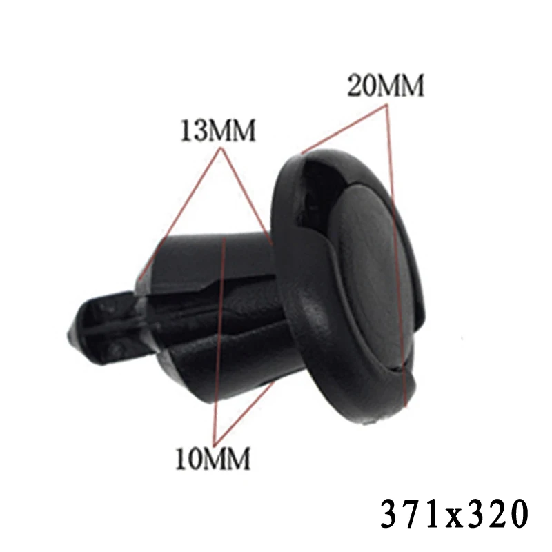 50 шт. набор фиксатор бампера нажимные булавки тип крепежа зажимы для Prelude 1997-2001